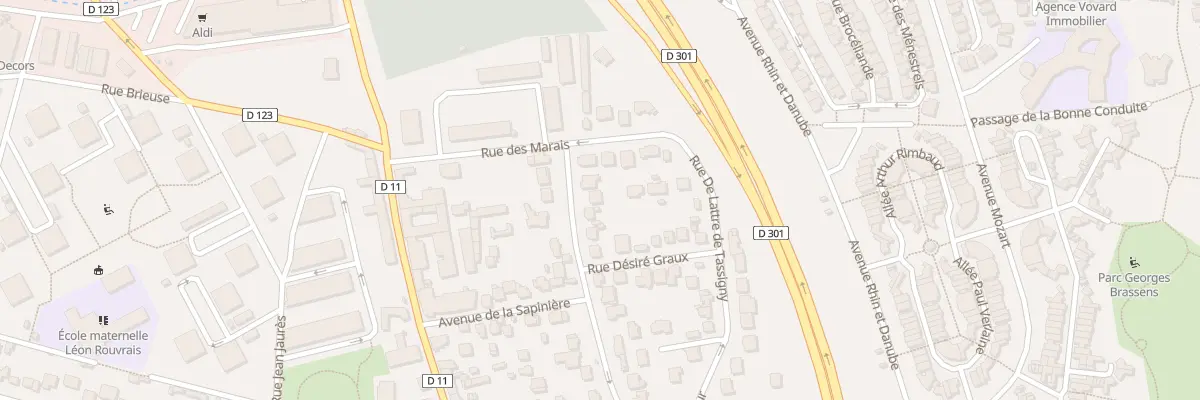 Plan du 46 Rue des Écoles à Saint-Brice-sous-Forêt