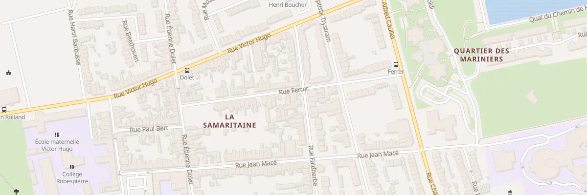 Plan du 15 Rue Ferrer Saint Pol à Dunkerque