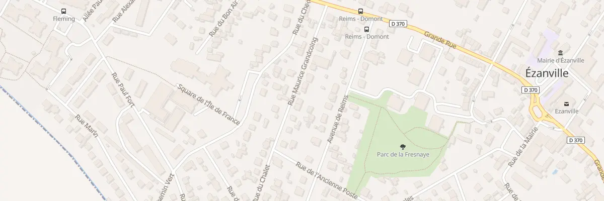Plan du 18B Rue Maurice Grandcoing à Ézanville