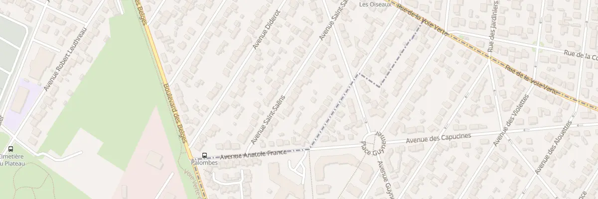 Plan du 18 Av Saint-Saens à Savigny-sur-Orge