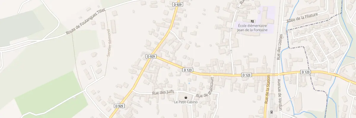 Plan du 46B Rue de la Ville à Cires-lès-Mello