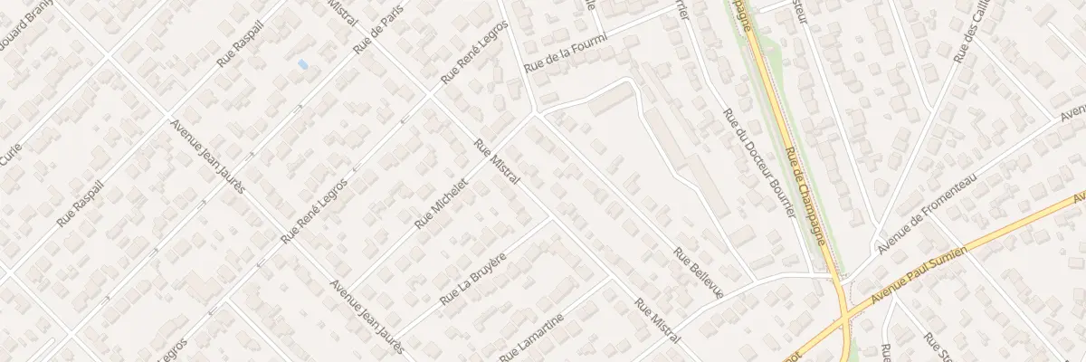 Plan du 20 Rue Mistral à Savigny-sur-Orge