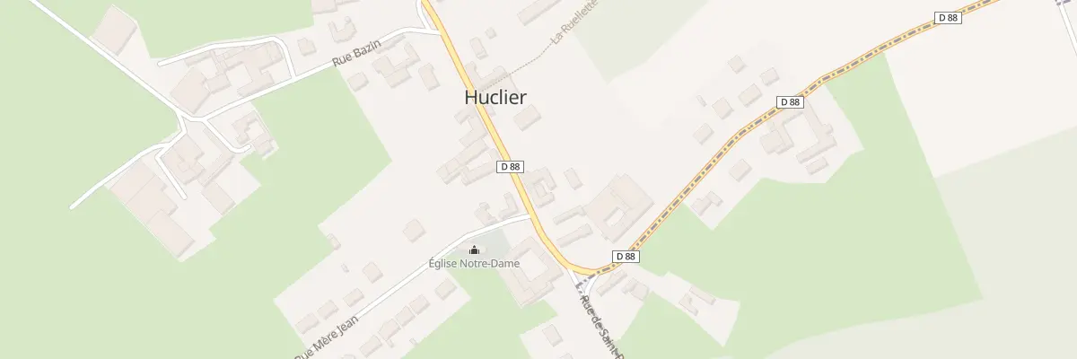 Plan du 6 Rue Principale à Huclier