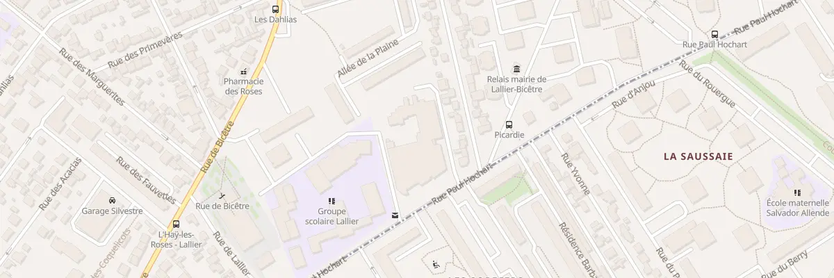 Plan du 47 Rue Paul Hochart à L’Haÿ-les-Roses