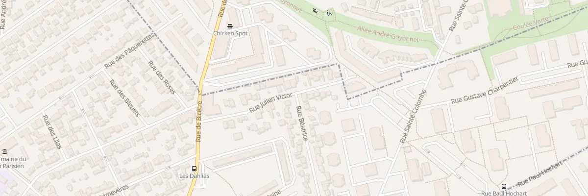 Plan du 24 Rue Julien Victor à L’Haÿ-les-Roses