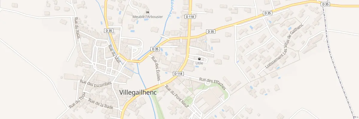 Plan du 11 Av de la Montagne Noire à Villegailhenc