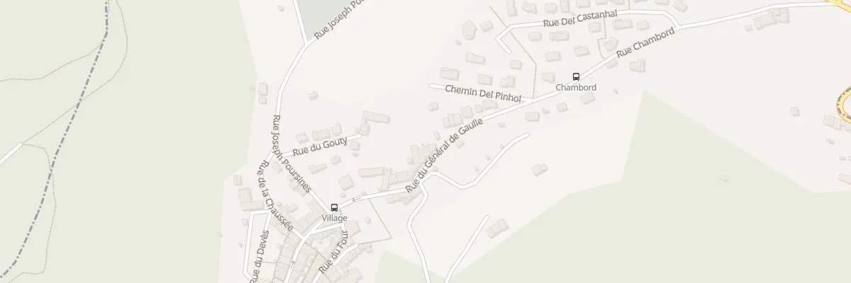 Plan du 14 Rue du Gal de Gaulle à Aussillon