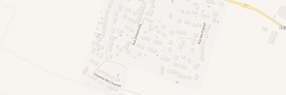 Plan du 23 Rue du Douaire à Villaines-sous-Bois