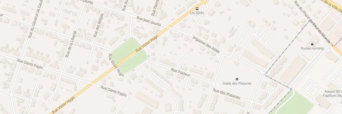 Plan du 87 Rue Pasteur à Longueau