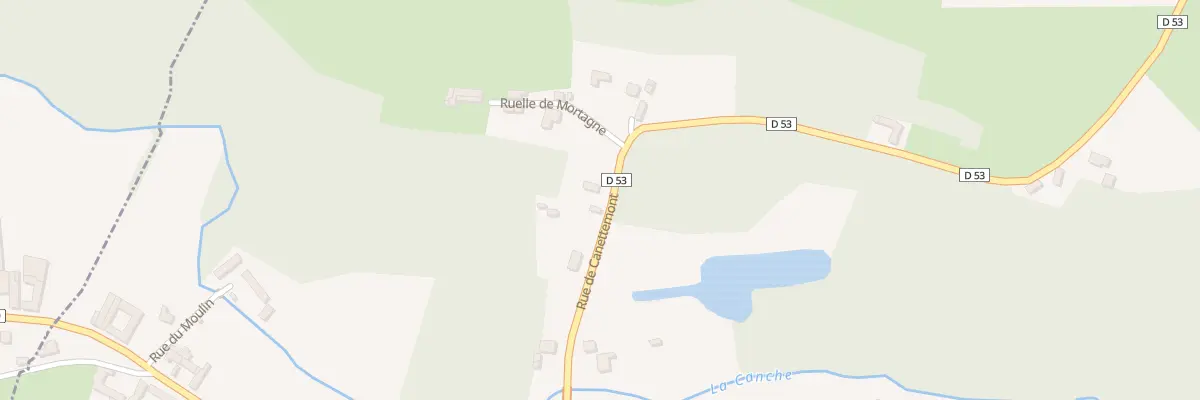 Plan du 7 Rue de Canettemont à Rebreuviette