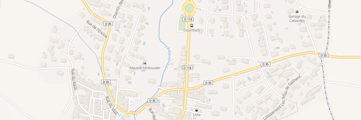 Plan du 43 Av de la Montagne Noire à Villegailhenc