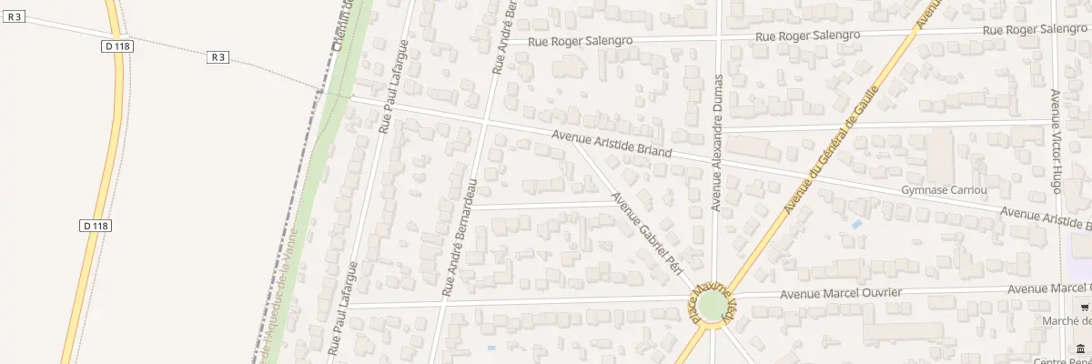 Plan du 6 Rue Vielcanet Victor à Paray-Vieille-Poste
