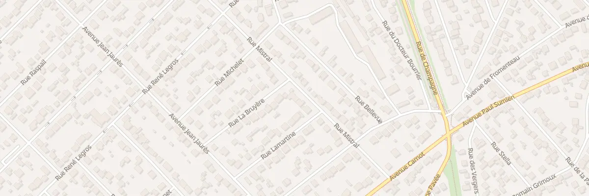 Plan du 11 Rue Mistral à Savigny-sur-Orge