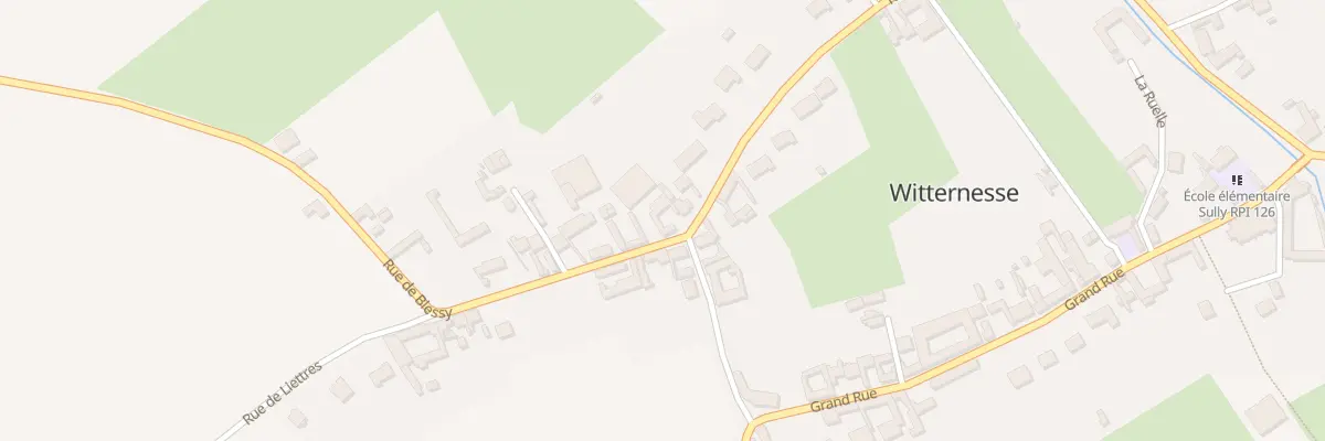 Plan du 8 Rue de Blessy à Witternesse