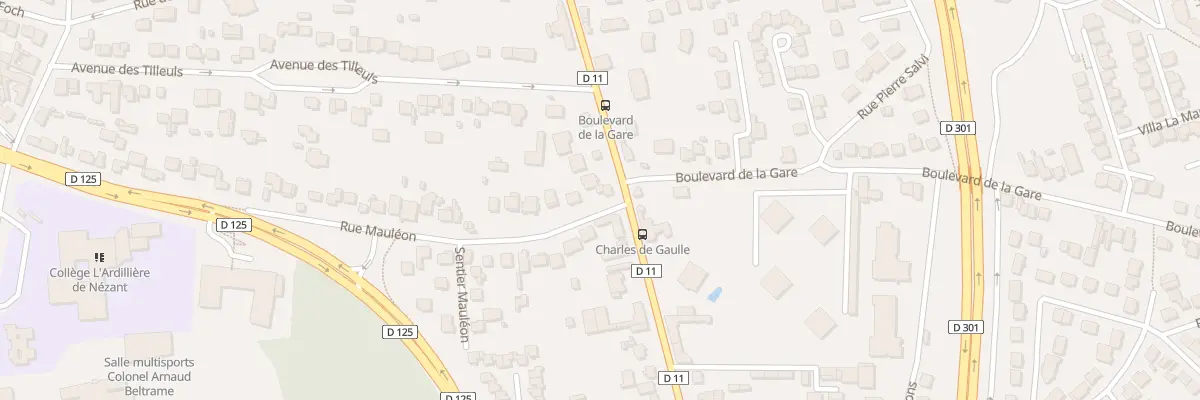 Plan du 1 Rue de Paris à Saint-Brice-sous-Forêt