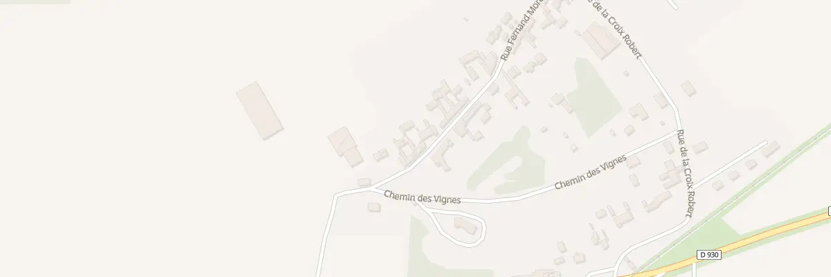 Plan du 18 Rue Fernand Moreau à Tartigny