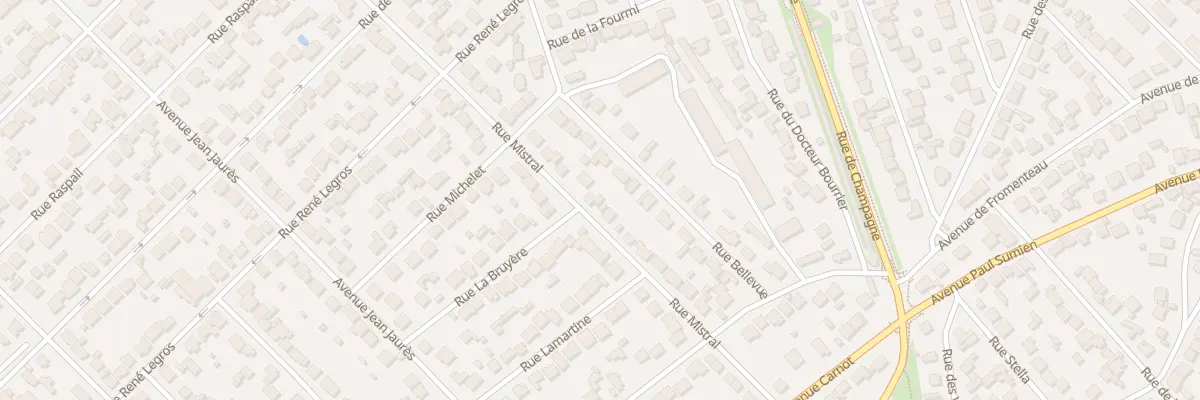 Plan du 16 Rue Mistral à Savigny-sur-Orge