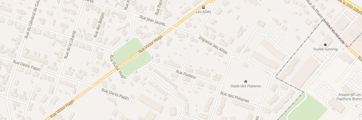 Plan du 83 Rue Pasteur à Longueau