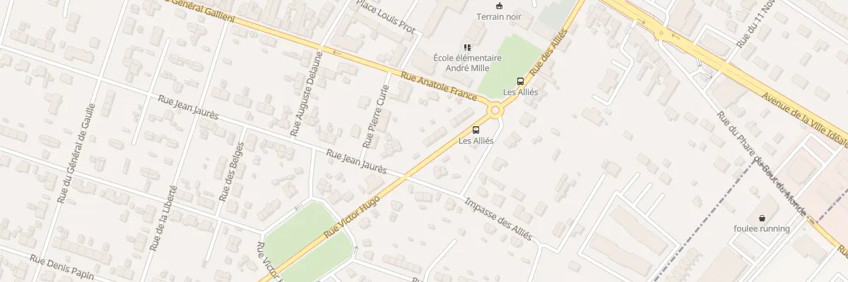 Plan du 103 Rue Victor Hugo à Longueau