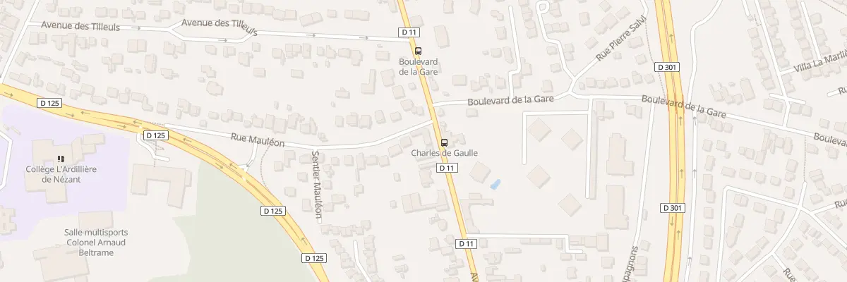 Plan du 2 Av du Général de Gaulle à Saint-Brice-sous-Forêt