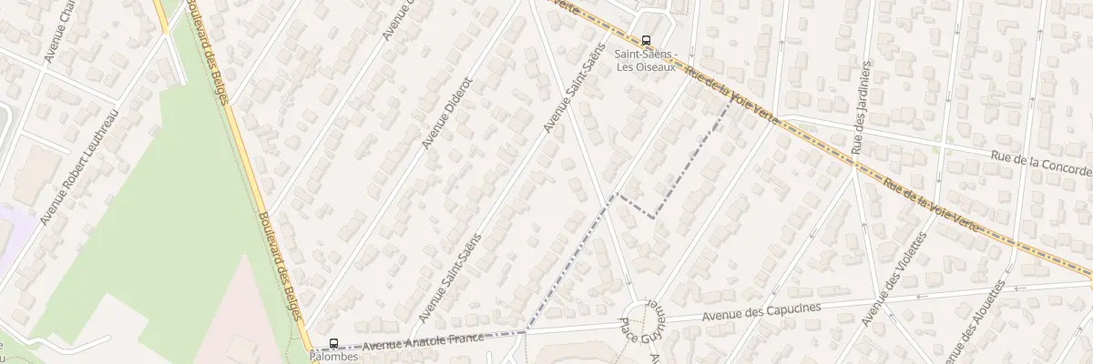 Plan du 30 Av Saint-Saens à Savigny-sur-Orge