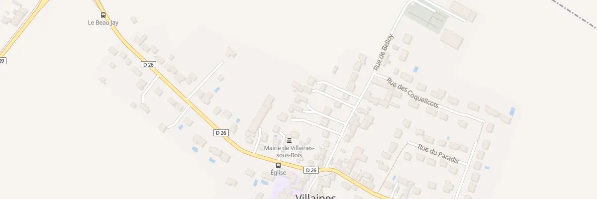 Plan du 9T Rue de Belloy à Villaines-sous-Bois
