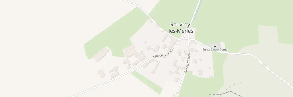 Plan du 6 Rue de Breteuil à Rouvroy-les-Merles