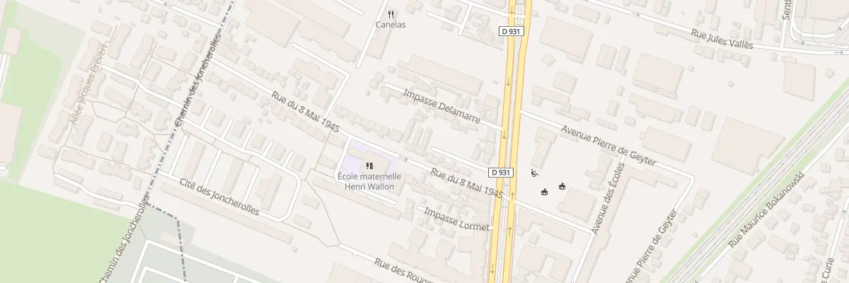 Plan du 14 Rue du Huit Mai 1945 à Saint-Denis