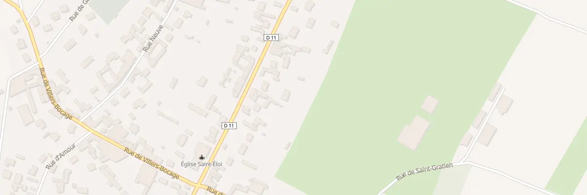 Plan du 20 Rue de Pierregot à Rainneville