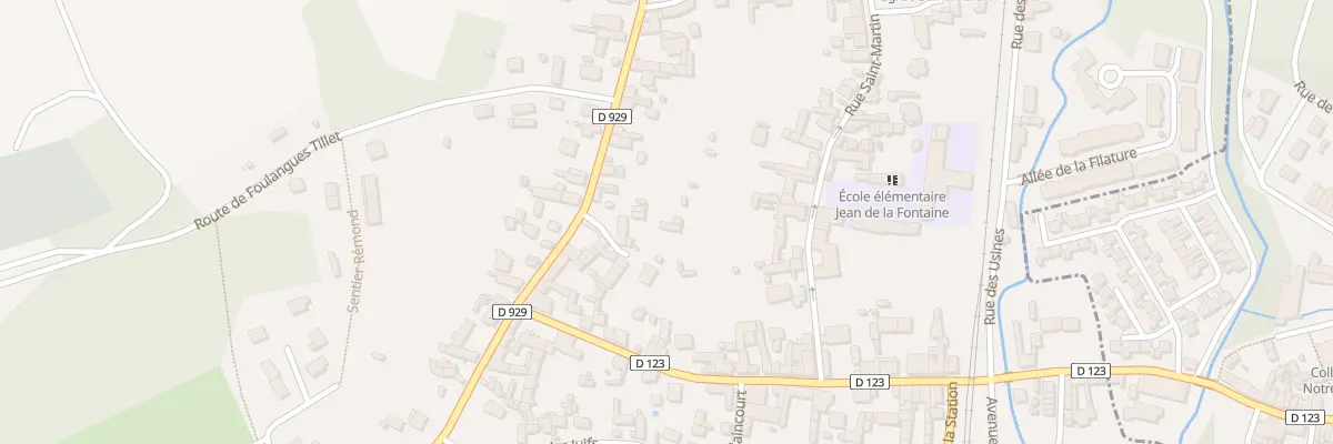 Plan du 17B Rue du Colombier à Cires-lès-Mello