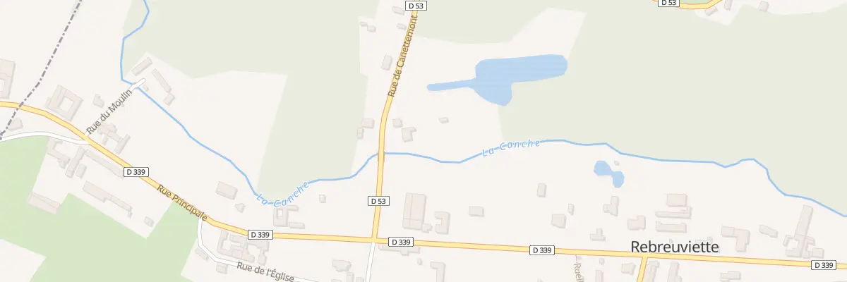 Plan du 4 Rue de Canettemont à Rebreuviette