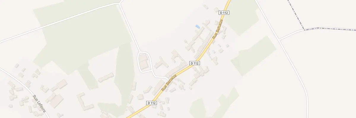 Plan du 61 Rue Behaize à Bonvillers