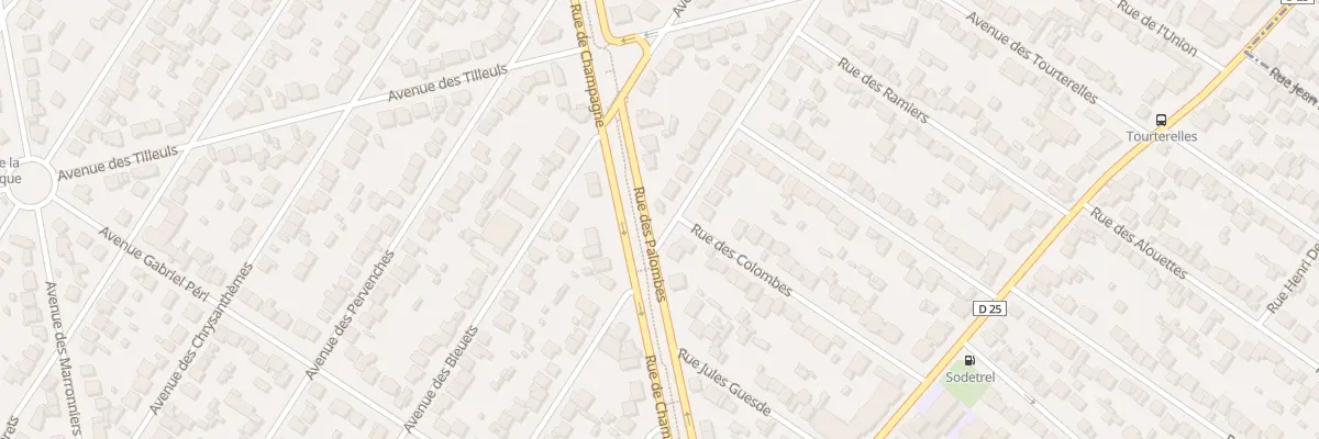 Plan du 26 Rue des Palombes à Savigny-sur-Orge