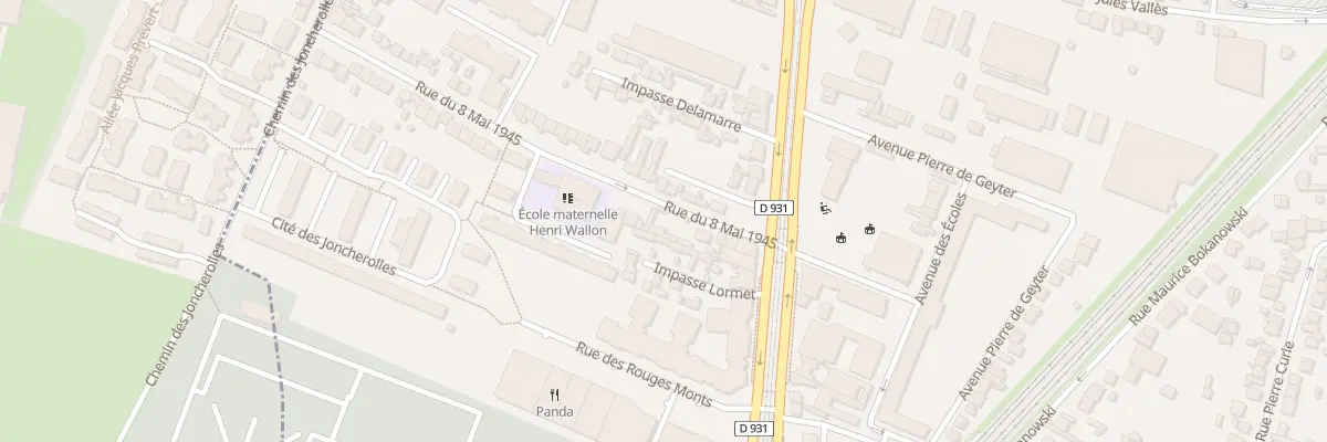 Plan du 11 Rue du Huit Mai 1945 à Saint-Denis