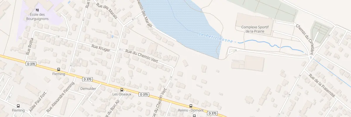 Plan du 60 Rue du Chemin Vert à Ézanville