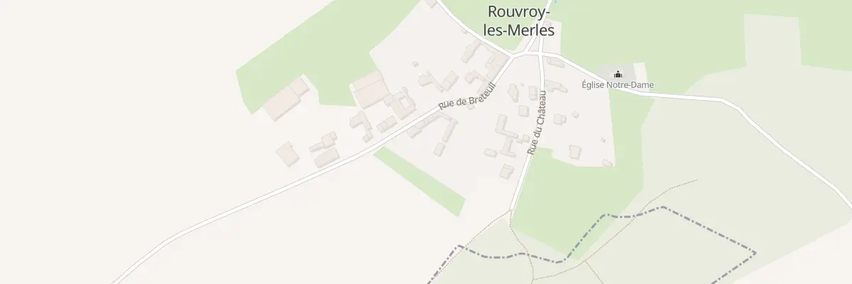 Plan du 3 Rue de Breteuil à Rouvroy-les-Merles