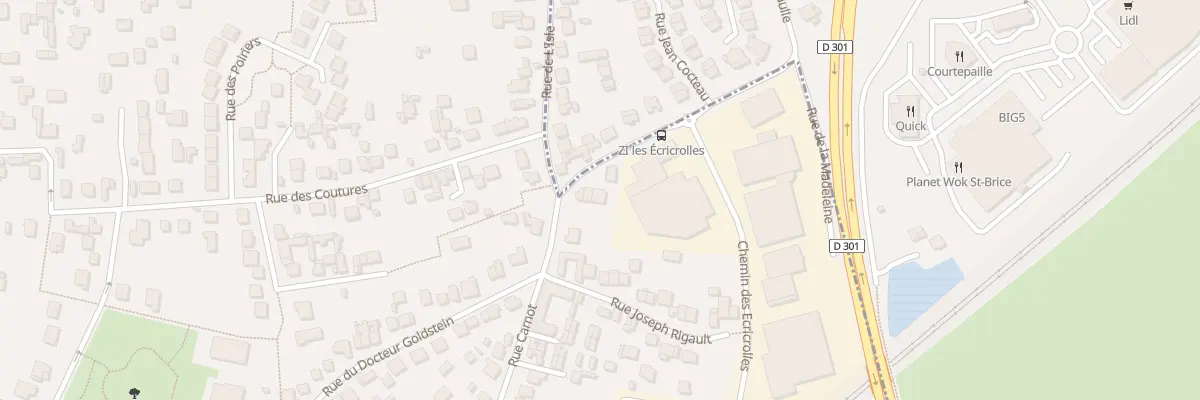 Plan du 48T Rue du Docteur Goldstein à Groslay