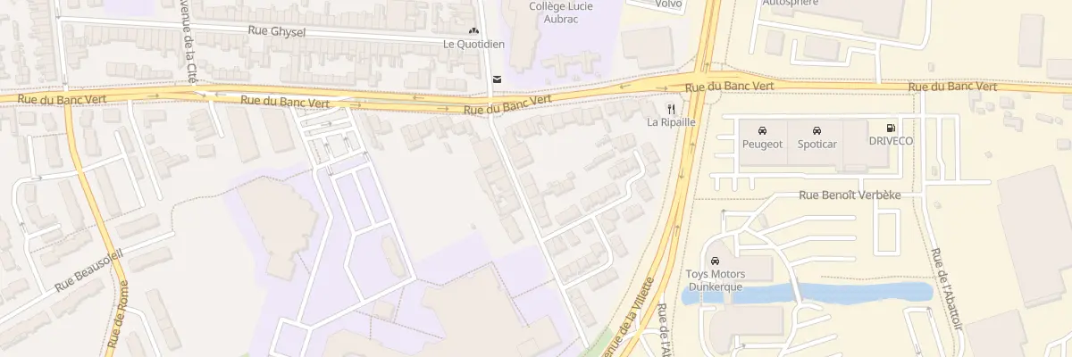 Plan du 135 Rue de Cahors à Dunkerque