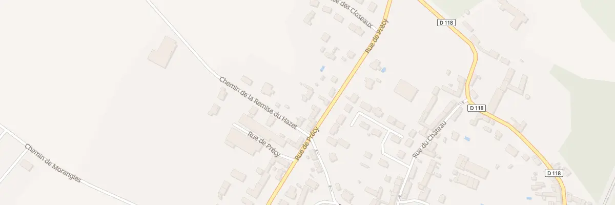 Plan du 27B Rue de Précy à Boran-sur-Oise