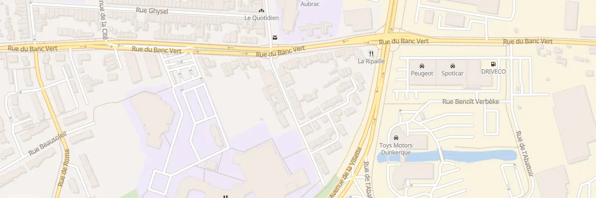 Plan du 137 Rue de Cahors à Dunkerque