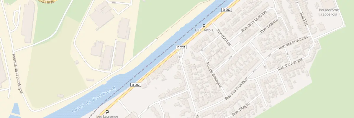 Plan du 75 Rte de Bourbourg à Cappelle-la-Grande