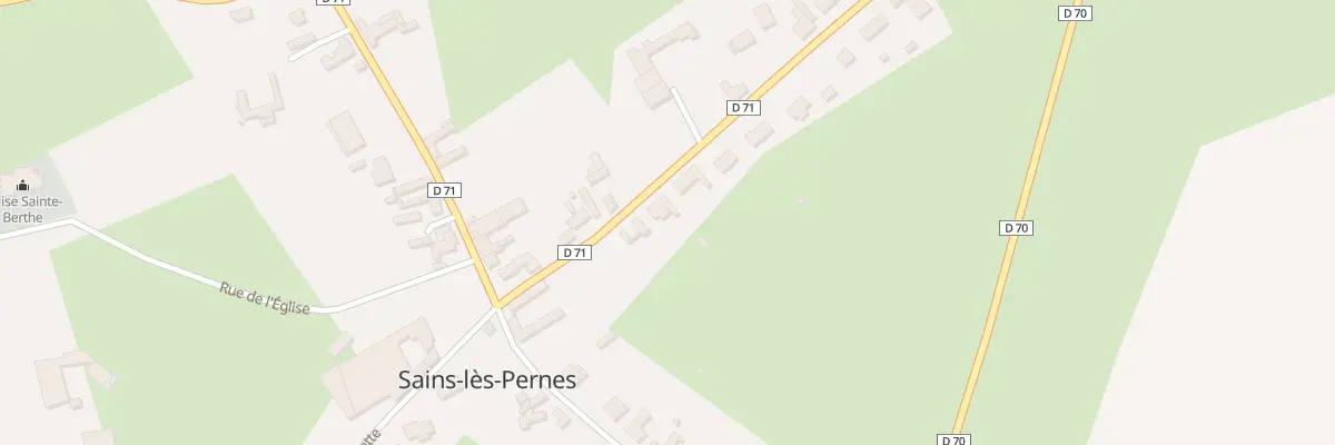 Plan du 8 Rue de Pernes à Sains-lès-Pernes