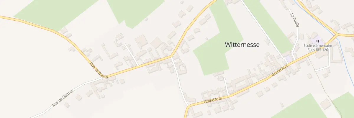 Plan du 6 Rue de Blessy à Witternesse