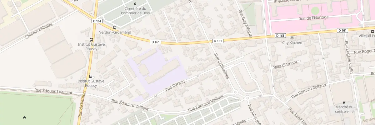 Plan du 25 Rue Darwin à Villejuif