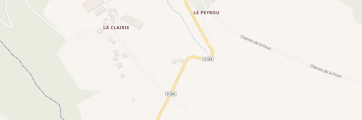 Plan du 5202 La Clairie à Quins