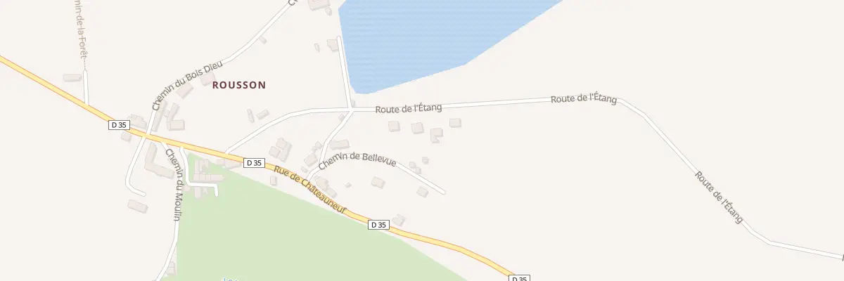 Plan du 6 Rte de l’Etang à Saint-Loup-des-Chaumes