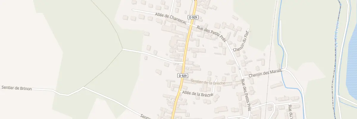 Plan du 29 Rue de Tanfort à Cires-lès-Mello