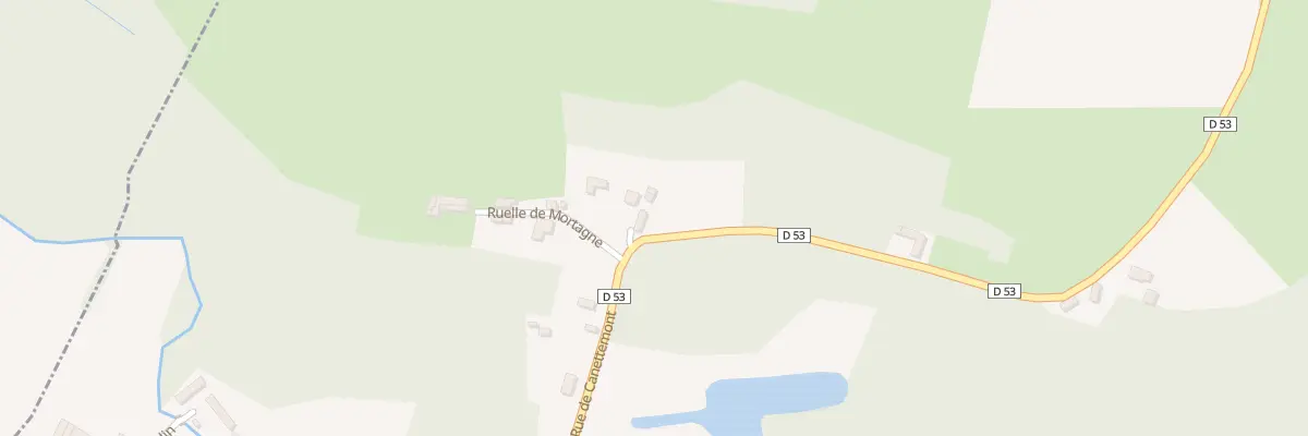 Plan du 9 Rue de Canettemont à Rebreuviette