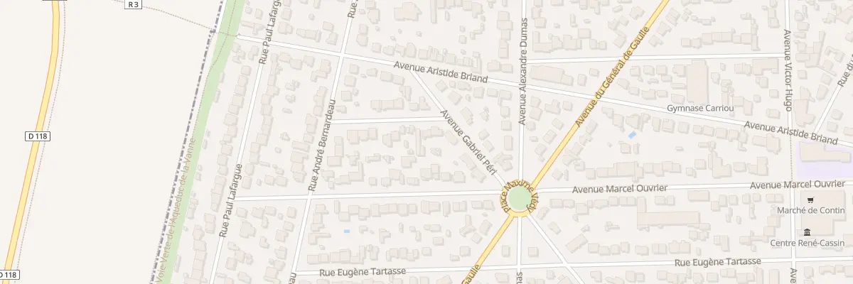 Plan du 3 Rue Vielcanet Victor à Paray-Vieille-Poste