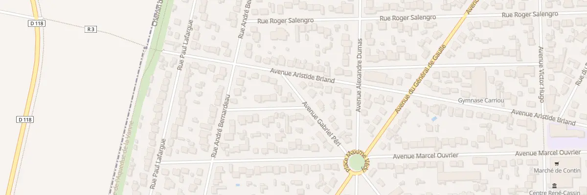 Plan du 2 Rue Vielcanet Victor à Paray-Vieille-Poste